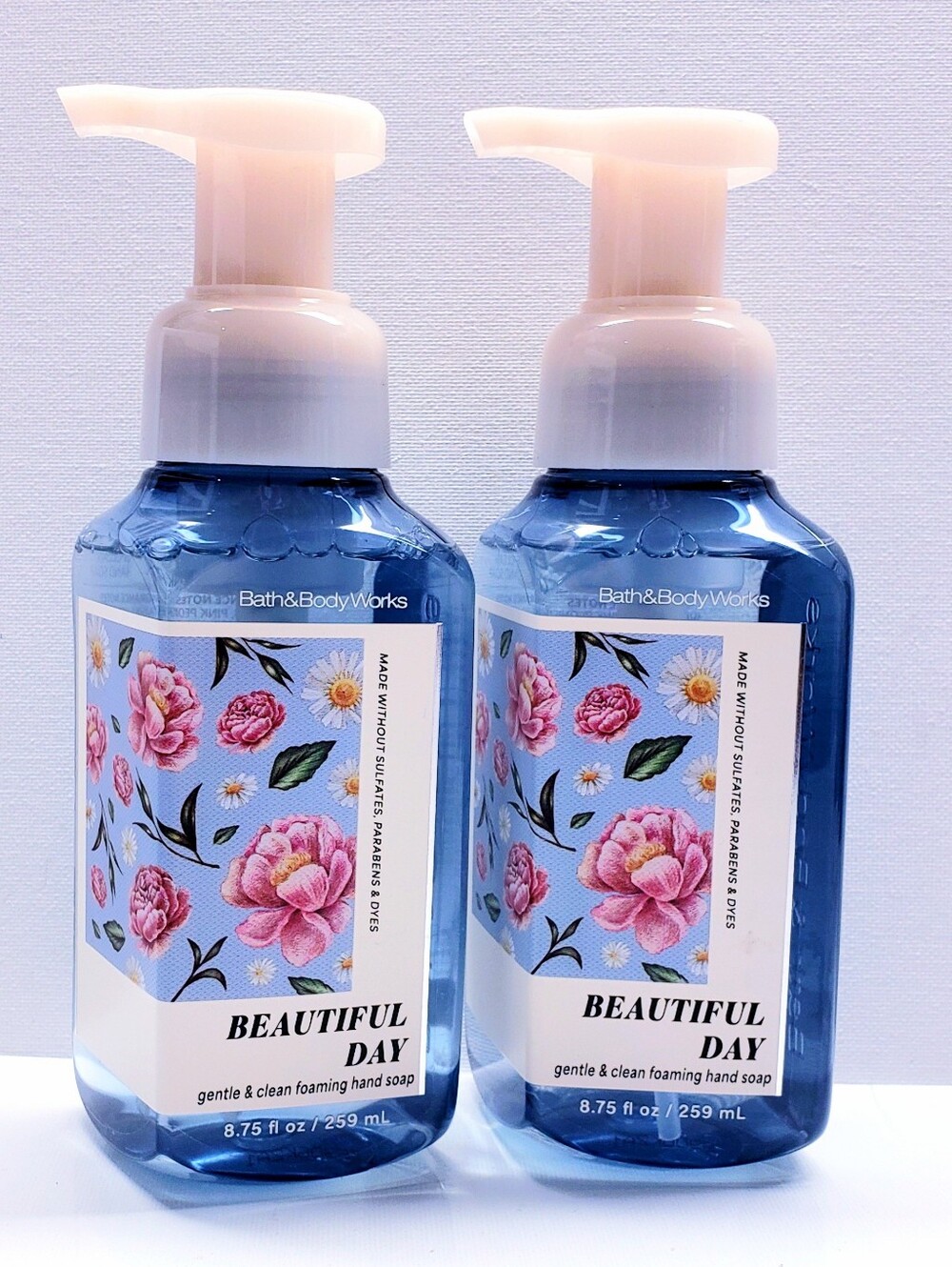 Bath & Body Works BEAUTIFUL DAY Gentle & Clean Fpoaming Hand Soap, 8.75 Oz(2Pcs)